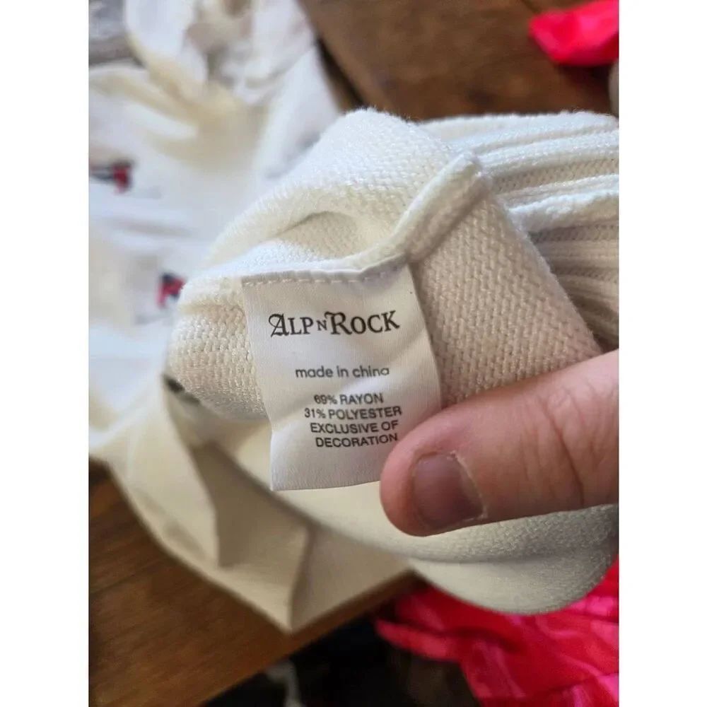 Alp N Rock Francesca Hoodie Ivory Skiers Sz Large - Picture 4 of 5